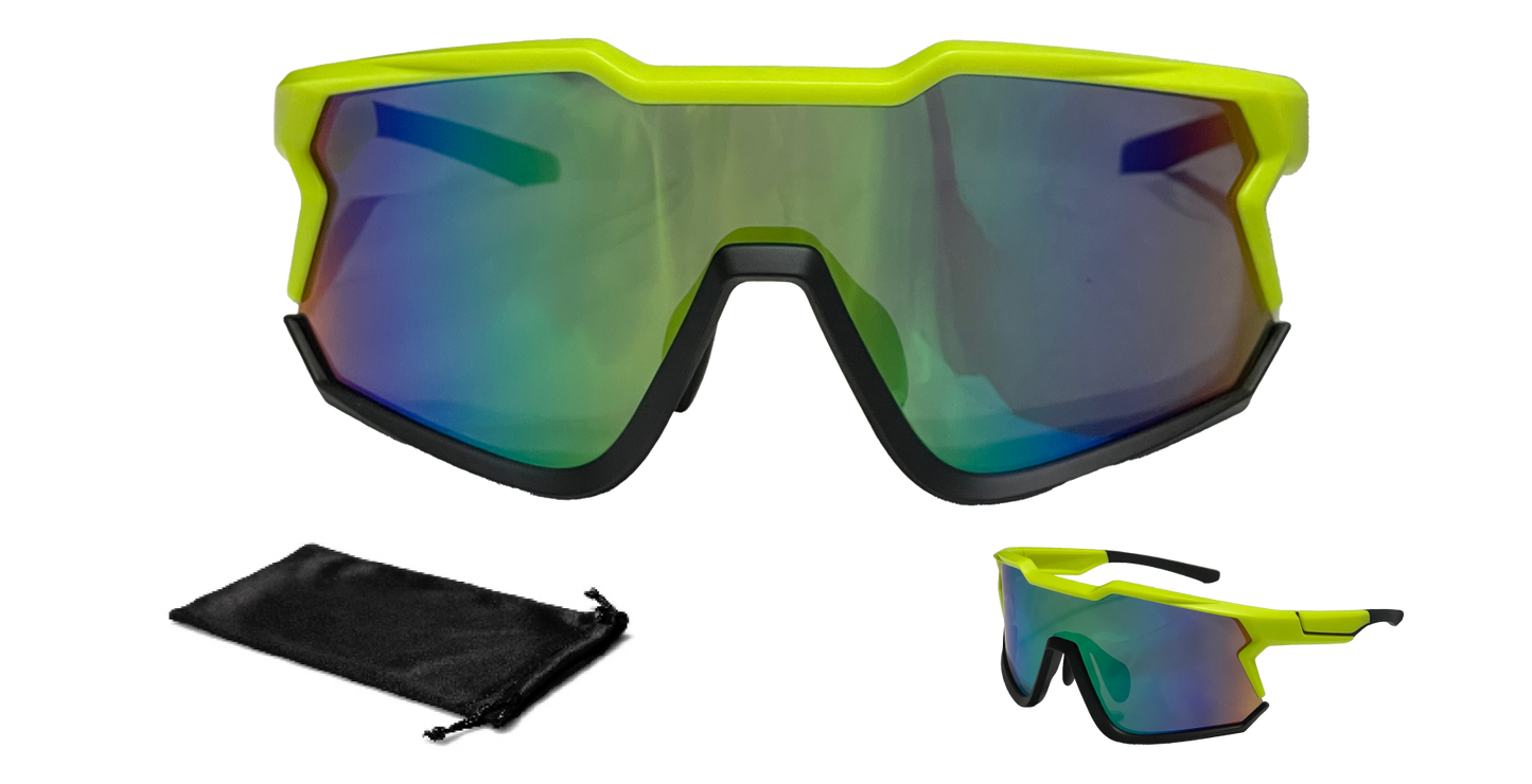 Lime Green Shield Sport