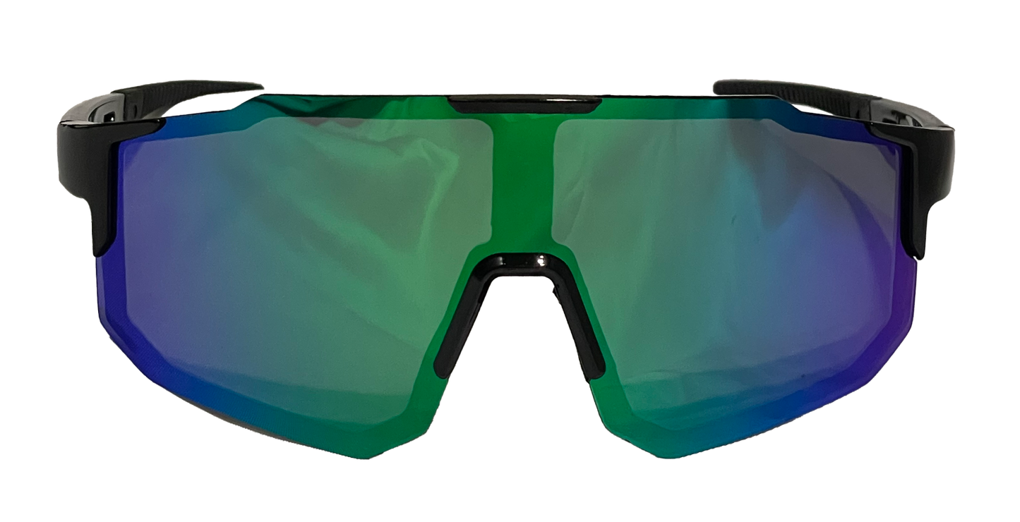 One Piece Blue/Green Shield Sport