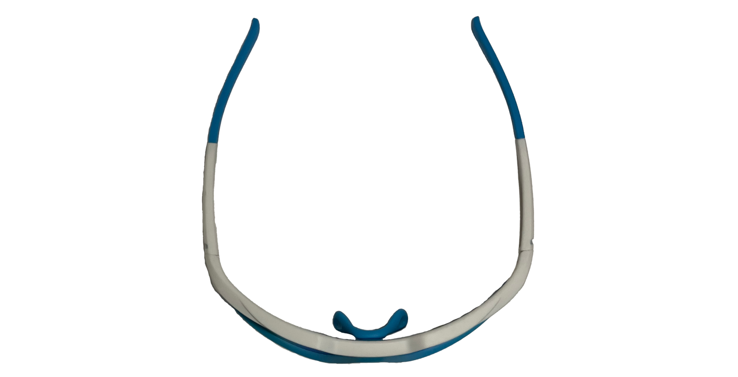White/Light Blue Shield Sport