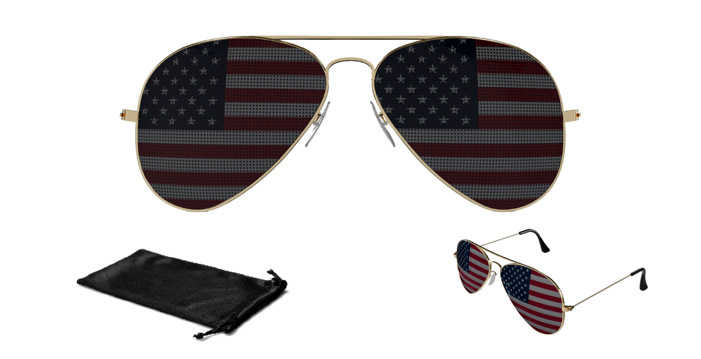 USA Classic Patriotic American Aviator