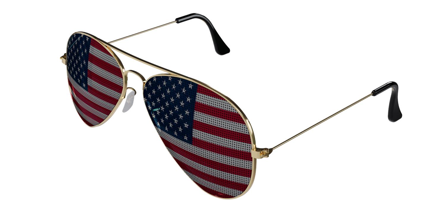 USA Classic Patriotic American Aviator