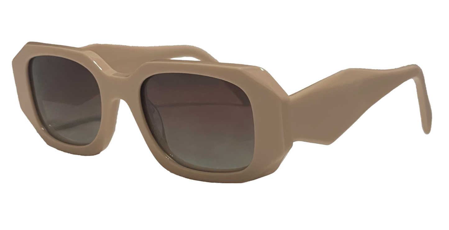 Beige Oval