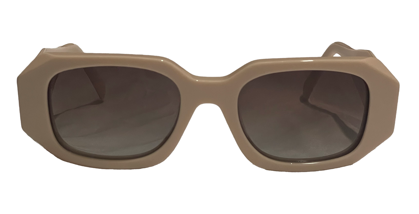 Beige Oval
