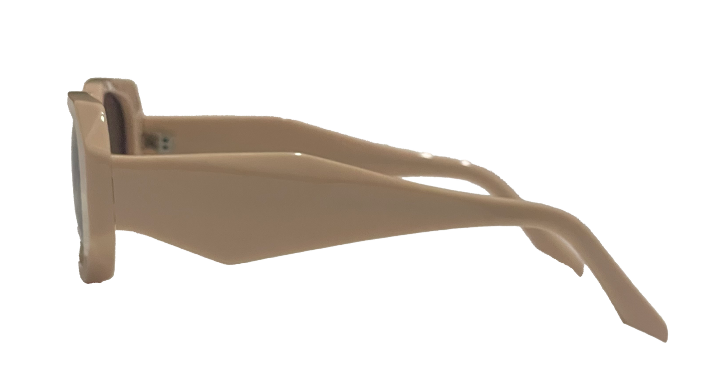 Beige Oval