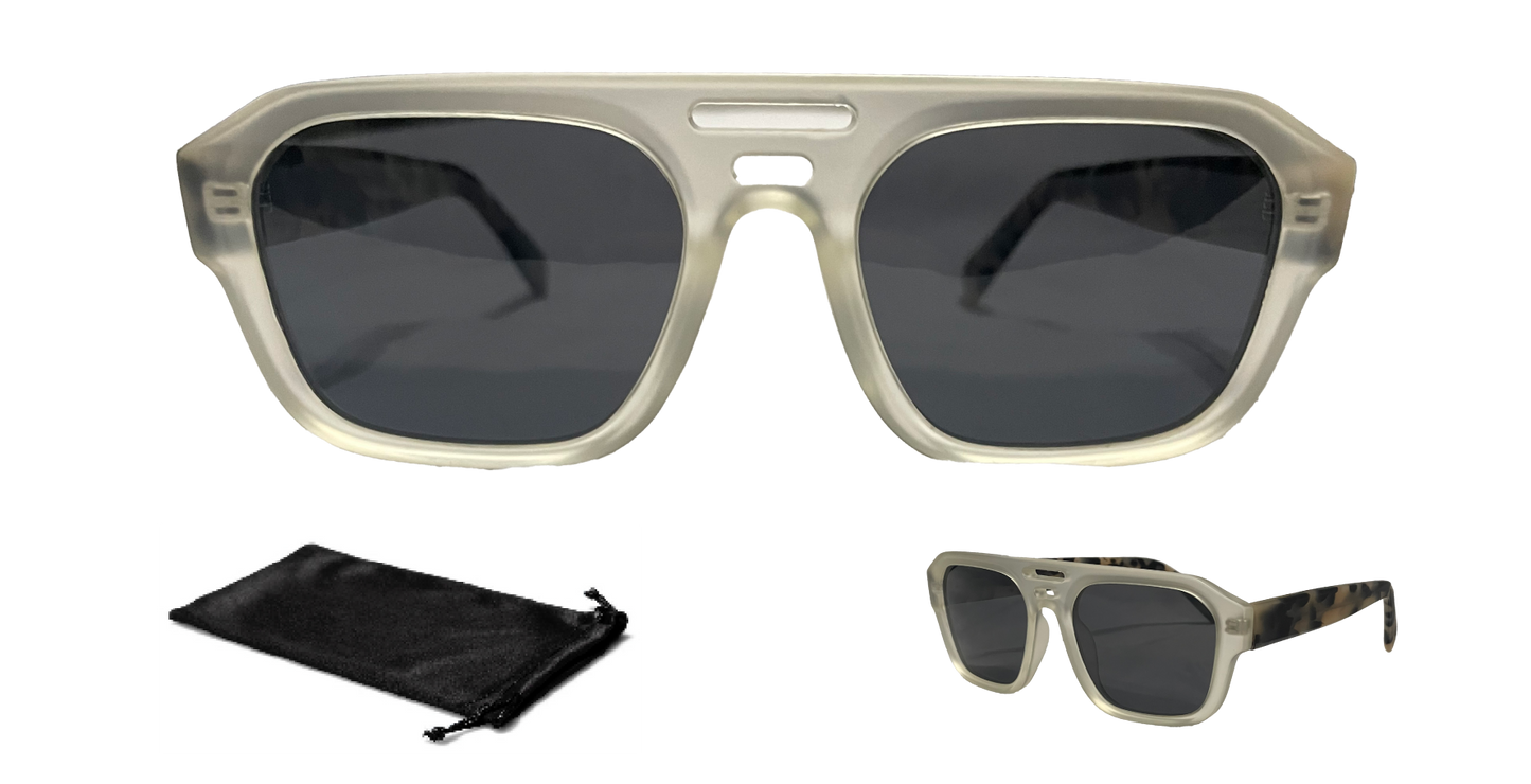White Turtle Aviators