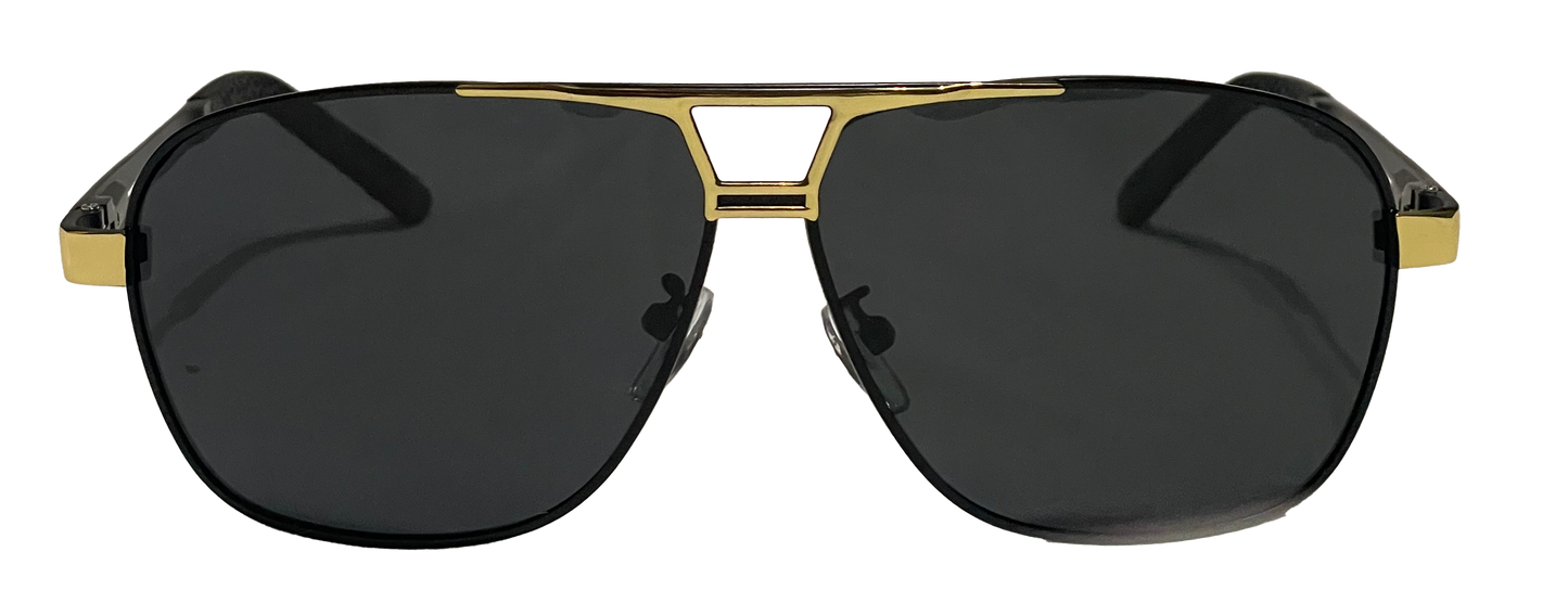 Golden Brow Aviators